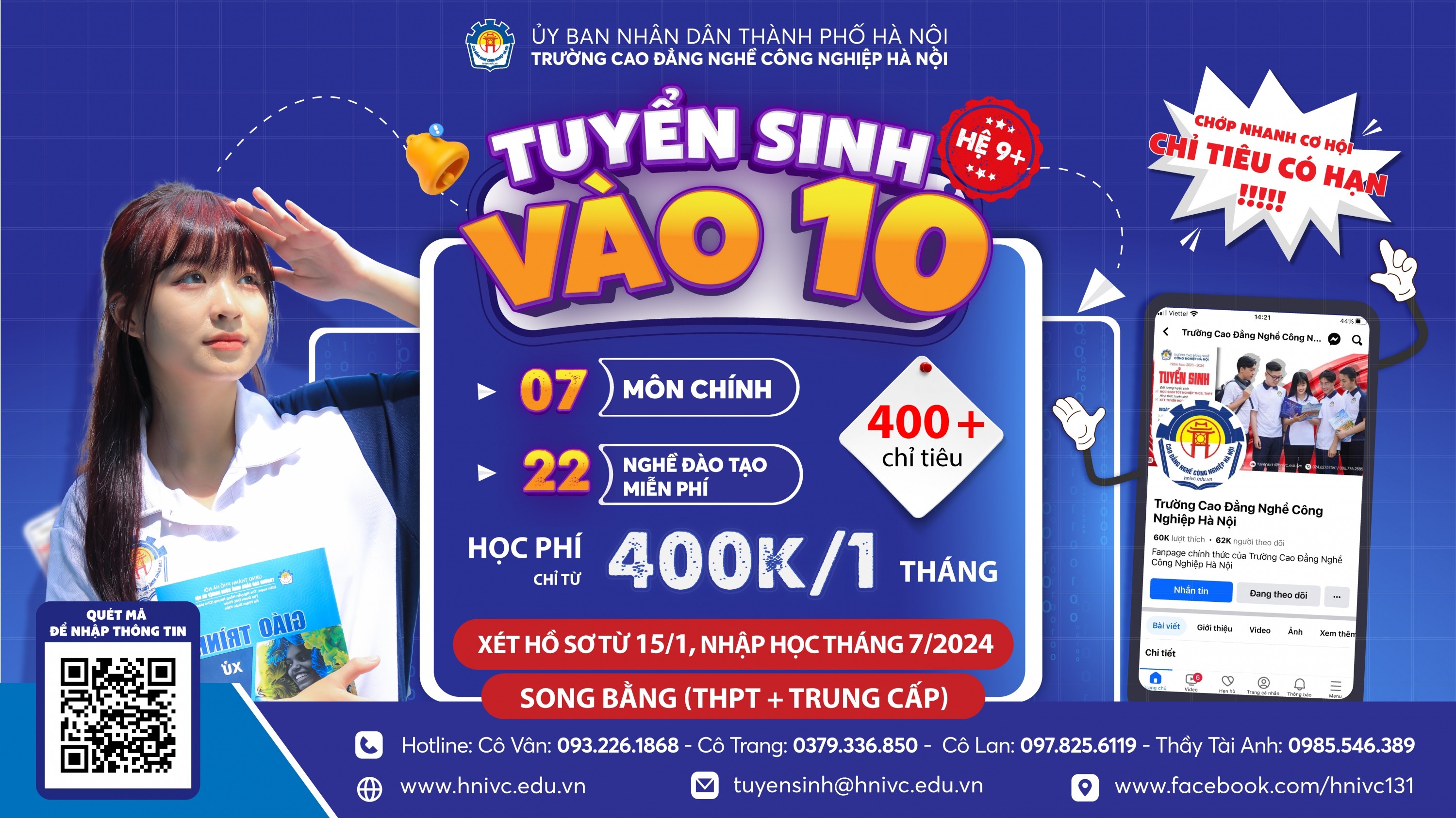 TRƯỜNG CAO ĐẲNG NGHỀ CÔNG NGHIỆP HÀ NỘI